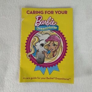 Mattel Barbie 2017 Caring For Your‎ Dream Horse MANUAL ONLY